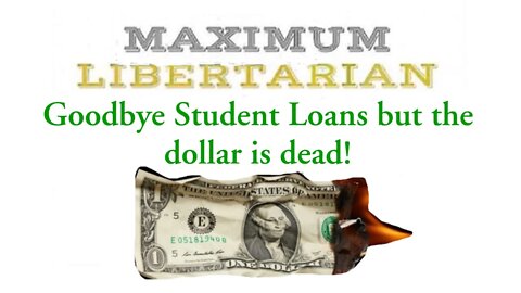 Student loans are done, but the dollar is worthless like your degree!