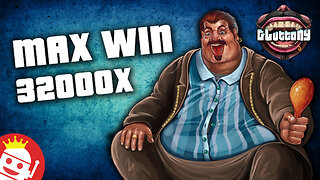 🍩 STREAMERS LANDS 32,000X MAX WIN ON NEW GLUTTONY SLOT!