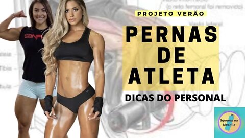 Melhor Treino ( AULA ) de Pernas - Projeto Verão