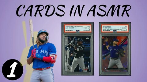 Baseball Card ASMR | Cards in ASMR Episode 1 - Card Collection