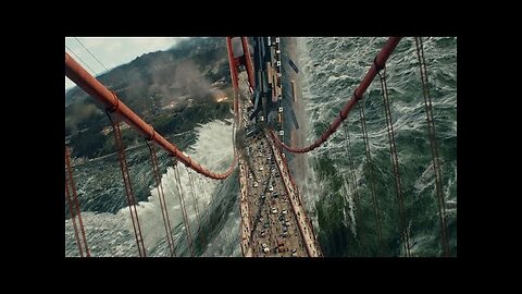 San Andreas (2015) - Tsunami Scene - Pure Action [4K]