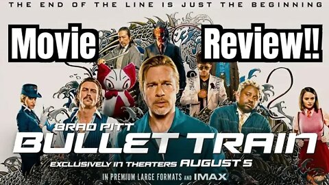 BULLET TRAIN Movie Review!!- (Light Spoilers, Early Screening!)... 😱❤️🤯💯😎🔥🍿🤩🥳☠️👌