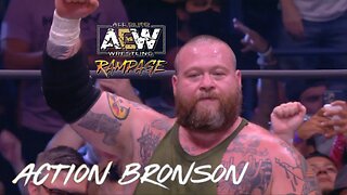 BRAWLING & Wresling Action Bronson Live on AEW Dynamie