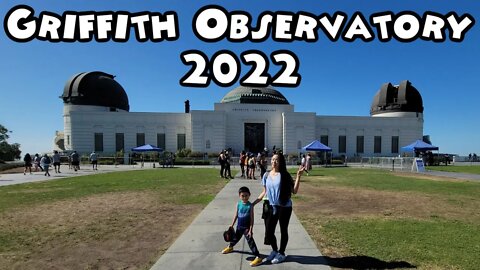 Griffith Observatory Summer 2022 And Hollywood Sign