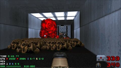 Doom 2 NoReason's Speedmaps 3 Level 9 UV Max in 15:50