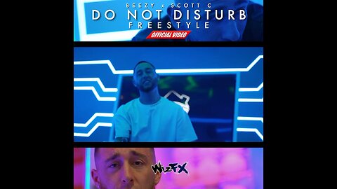 Beezy & Scott C - Do Not Disturb Freestyle (Official Music Video) shot by WizFX