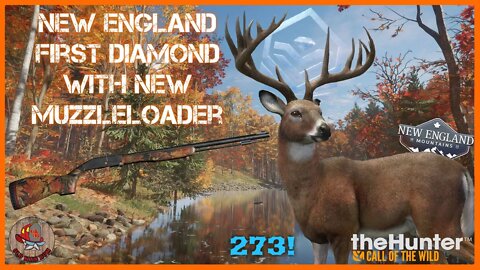FIRST New England Diamond - Using Our NEW Muzzleloader - theHunter: Call of the Wild