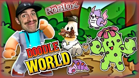 I Am Getting TOO STRONG!!!! 💪 Roblox: Doodle World