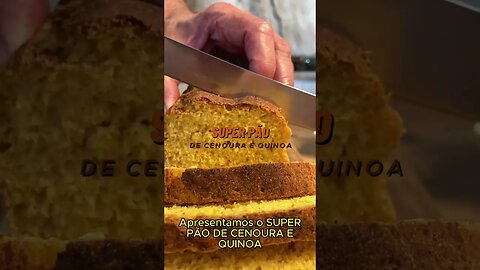 #shorts - Superpoderes da Cenoura Revelados: Descubra o Nosso Pão de Cenoura e Quinoa!