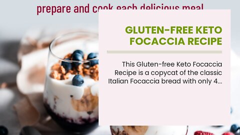 Gluten-free Keto Focaccia Recipe
