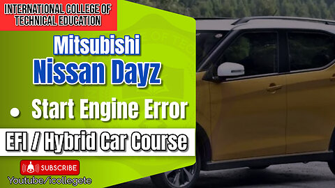 Troubleshooting Start Engine Error in Mitsubishi Nissan Dayz | Fixing Tips and Solutions