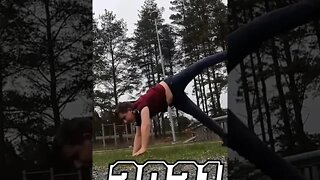 Insane one year handstand transformation