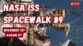 NASA ISS Spacewalk 89 - 11-1-23