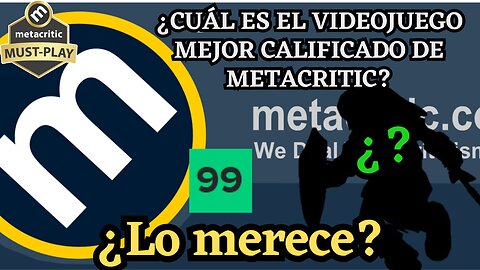 ¿CUÁL ES EL JUEGO MEJOR CALIFICADO DE LA HISTORIA EN METACRITIC? #gaming