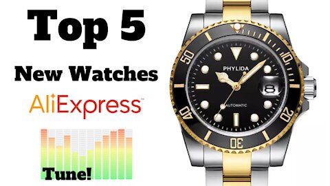 🏆 Top 5 NEW Watches on AliExpress Oct 2020