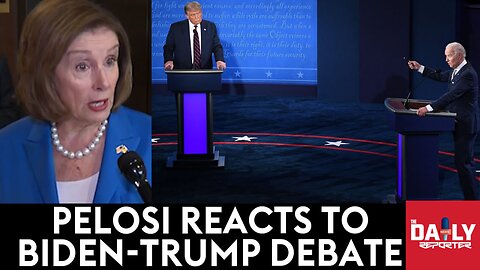 Pelosi Responds To Just-Announced Presidential Debate Between Biden And Trump