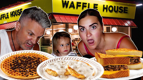 Brits Try [WAFFLE HOUSE] For The First Time!