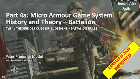 Part 4a: Micro Armour Game System History and Theory – Battalion