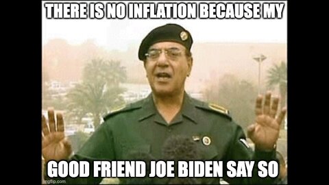 Baghdad Joe Biden Says Car Chips Is The Cause Of Inflation