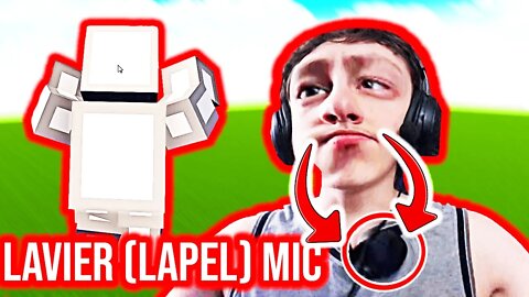 Testing Out My New Lavalier Lapel Mic (world2build gameplay - roblox rip off)