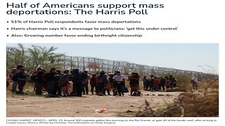 Majority of Americans Support Mass Deportations