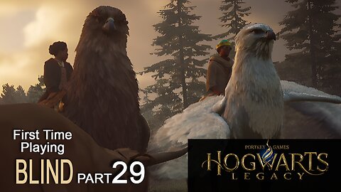 This castle is my nemesis...and there's chicken | Blind Playing Hogwarts Legacy Part 29 Slytherin