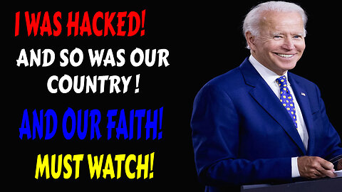 I WAS HACKED AND SO WAS OUR COUNTRY AND FAITH MUST WATCH!