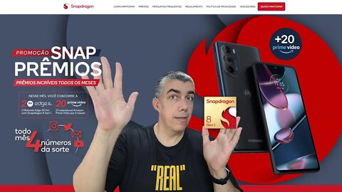 Snap Prêmios S22 Ultra, Moto Edge 30 Pro, PUBG Mobile e muito mais... Sorteios todo mês!