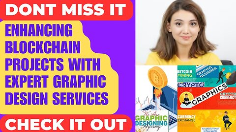 Block Chain Graphic Design - Cryptocurrency Graphic Design - Crypto Graphic Designer