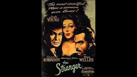 The Stranger (1946) | American film noir directed by Orson Welles