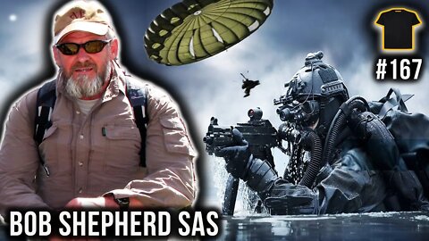 SAS | Parachuting Into The South Atlantic | Iranian Embassy Siege | Bob Shepherd Special Air Service