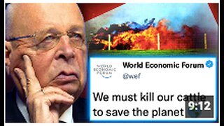 WEF Orders US Gov’t To Forcibly Seize Farms by 2025 and Burn Millions of Cattle