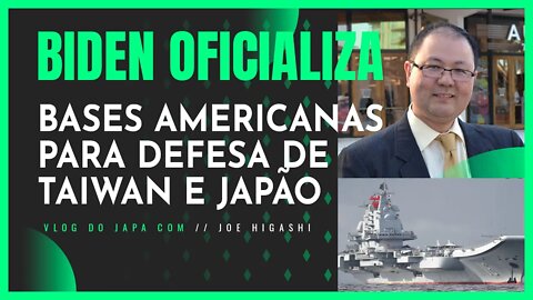 BIDEN vai para o Japão e oficializa defender Japão e Taiwan de possível ataque da CHINA