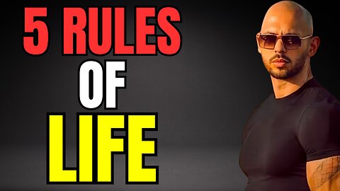 5 Rules of Life by Andrew Tate | Tate Speech | Motivational Video 2023