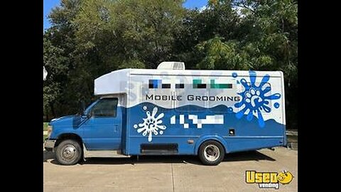 Ready to Roll - Upgraded 2016 Ford E-350 Mobile Pet Grooming Bus for Sale in Texas