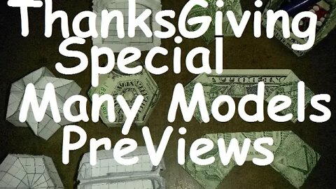Origami Thanksgiving Special Preview + Vote in the Poll, Dollar Design © #DrPhu