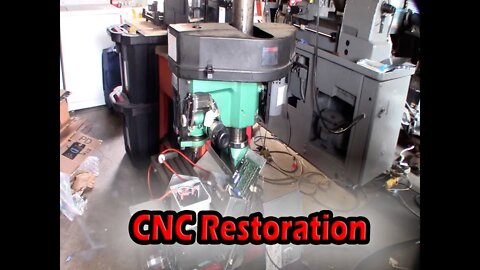 Round column mill CNC conversion restoration Part 1, Jet, Grizzly, rong fu, harbor freight, Maxnc