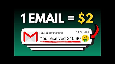 (1 Email = $2.00) 🤑 Get Paid To Read Emails WORLDWIDE