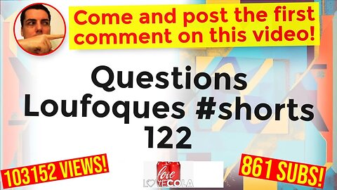Questions Loufoques #shorts 122