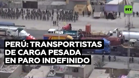 Transportistas de carga pesada anuncian paro indefinido en Perú desde el 11 de septiembre