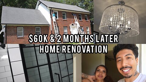 2 Months & $60k+ To Renovate This Home! 🏚➡️🏠