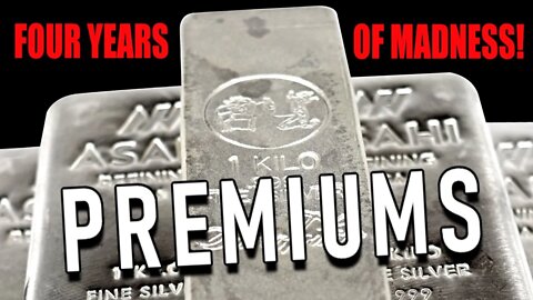 How SILVER and GOLD PREMIUMS have changed in just 4 YEARS! What should you buy NOW?