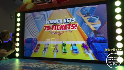 Multiplayer Mayhem in Hot Wheels: King Of The Road by Adrenaline / Coin Crew [IAAPA 2019]