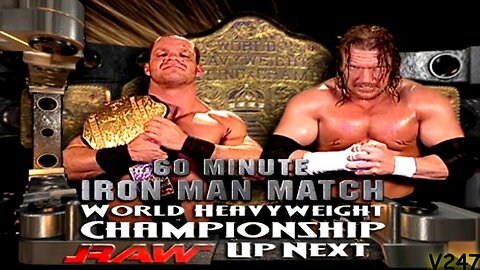 Triple H vs Chris Benoit 60 Minute Ironman Match RAW 7/26/2004 Highlights