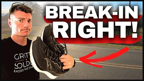 How to Break in New Running Shoes and Tie a Heel Lock