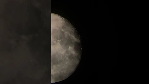 Our Moon From Indiana!!! Recorded With Telescope And IPhone 7/10/2023
