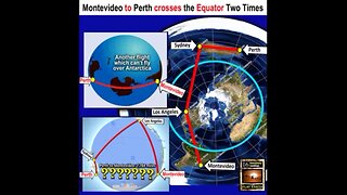 25 Flight Routes Proving Flat Earth! FlatEarthBanjo