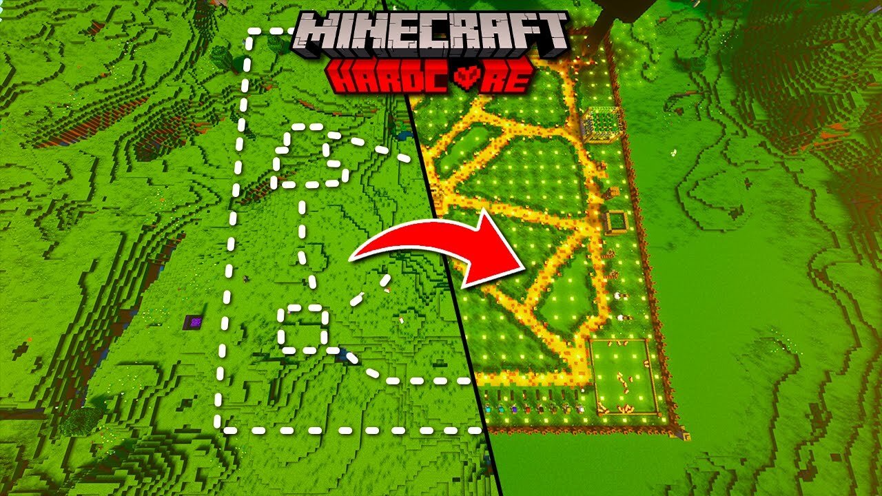 I Built Every Automatic Farm In Hardcore Minecraft