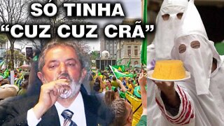 Lula diz que 7 de Setembro só tinha pessoas da CUZCUZ CRÃ