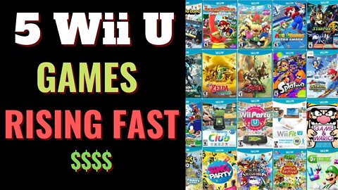 Wii U Game Prices Are Exploding $$. Here's 5 Games Rising Fast!